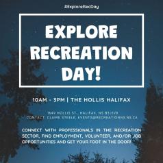 Explore Recreation Day!