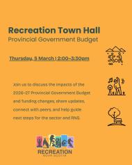 Virtual Recreation Town Hall 